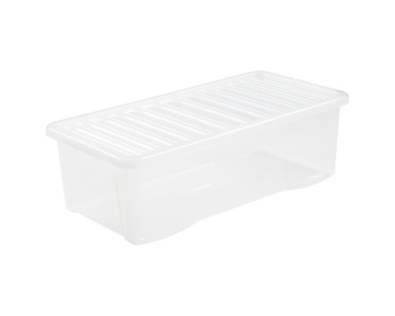 Crystal 62L Box & Lid Clear - 11495 - What More UK