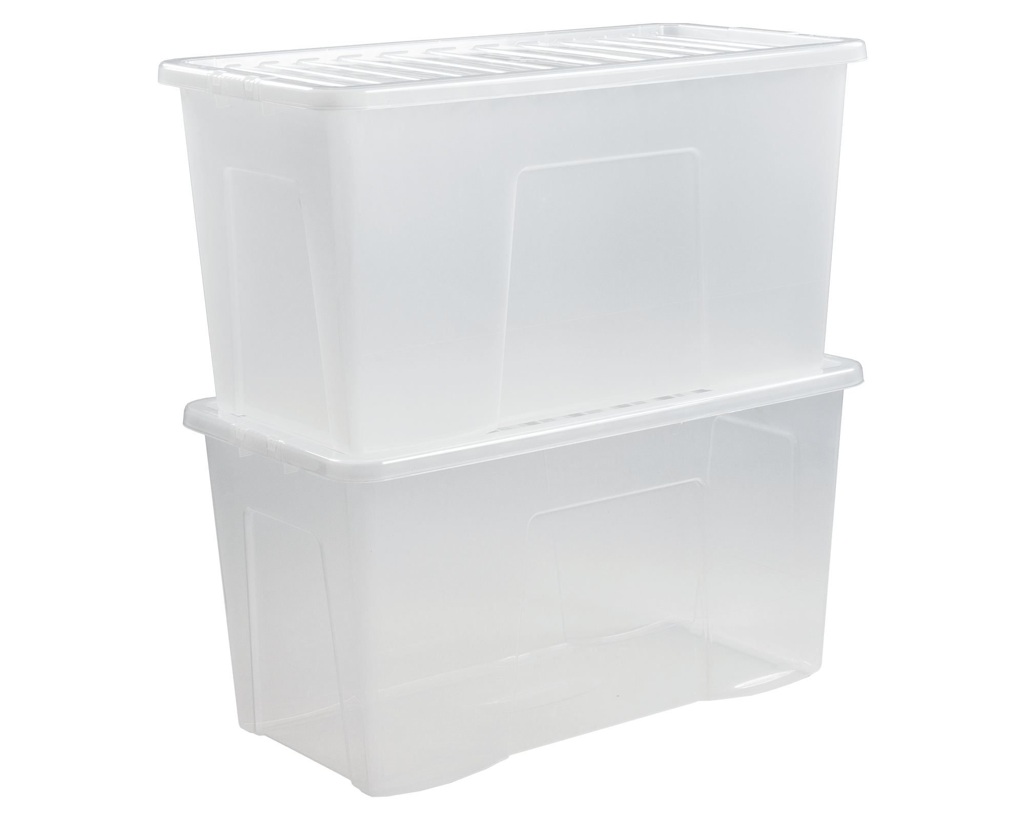 Crystal 110L Box & Lid Clear - 11500 - What More UK