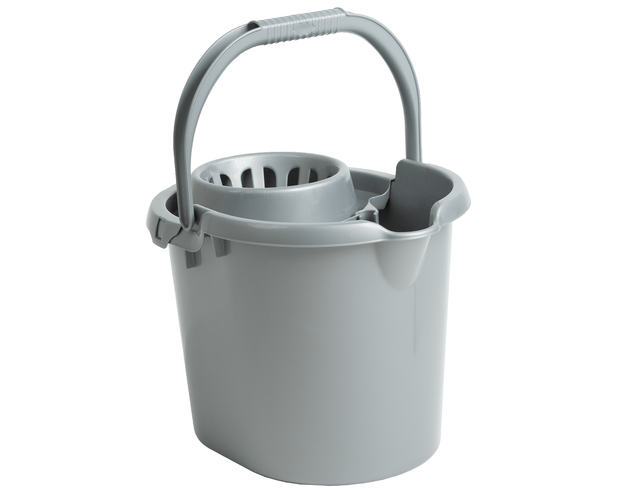 Casa 16L Mop Bucket Silver - 11585 - What More UK