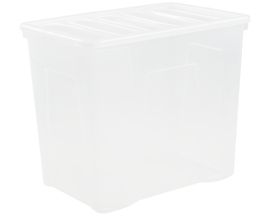 Crystal 160L Box & Lid Clear - 12070 - What More UK