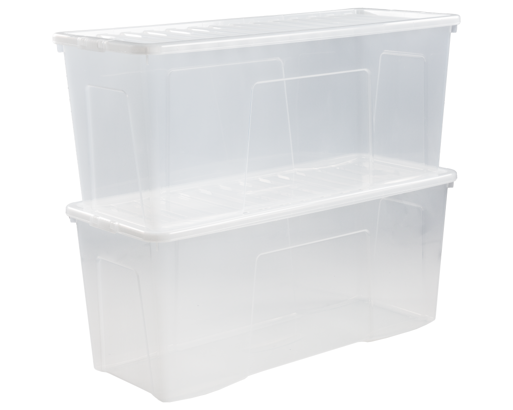 Crystal 133L Box & Lid Clear - 14100 - What More UK