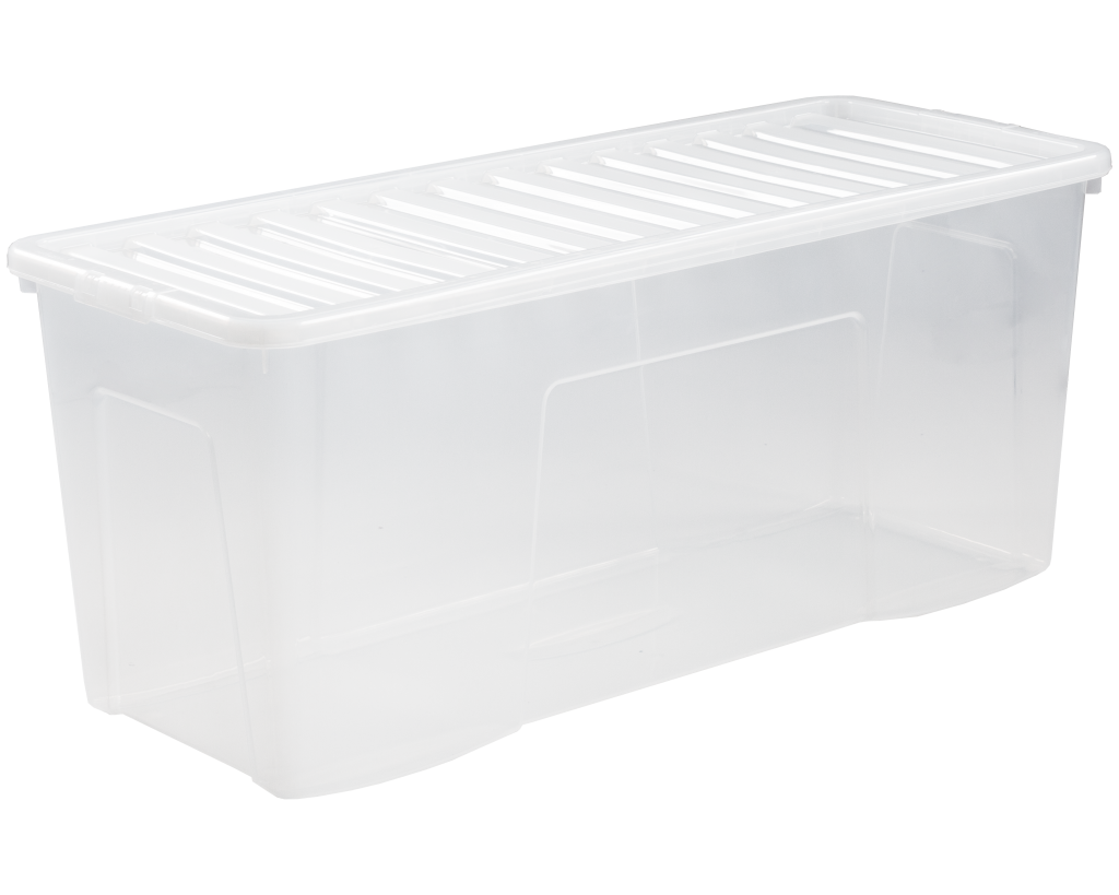 Crystal 133L Box & Lid Clear - 14100 - What More UK