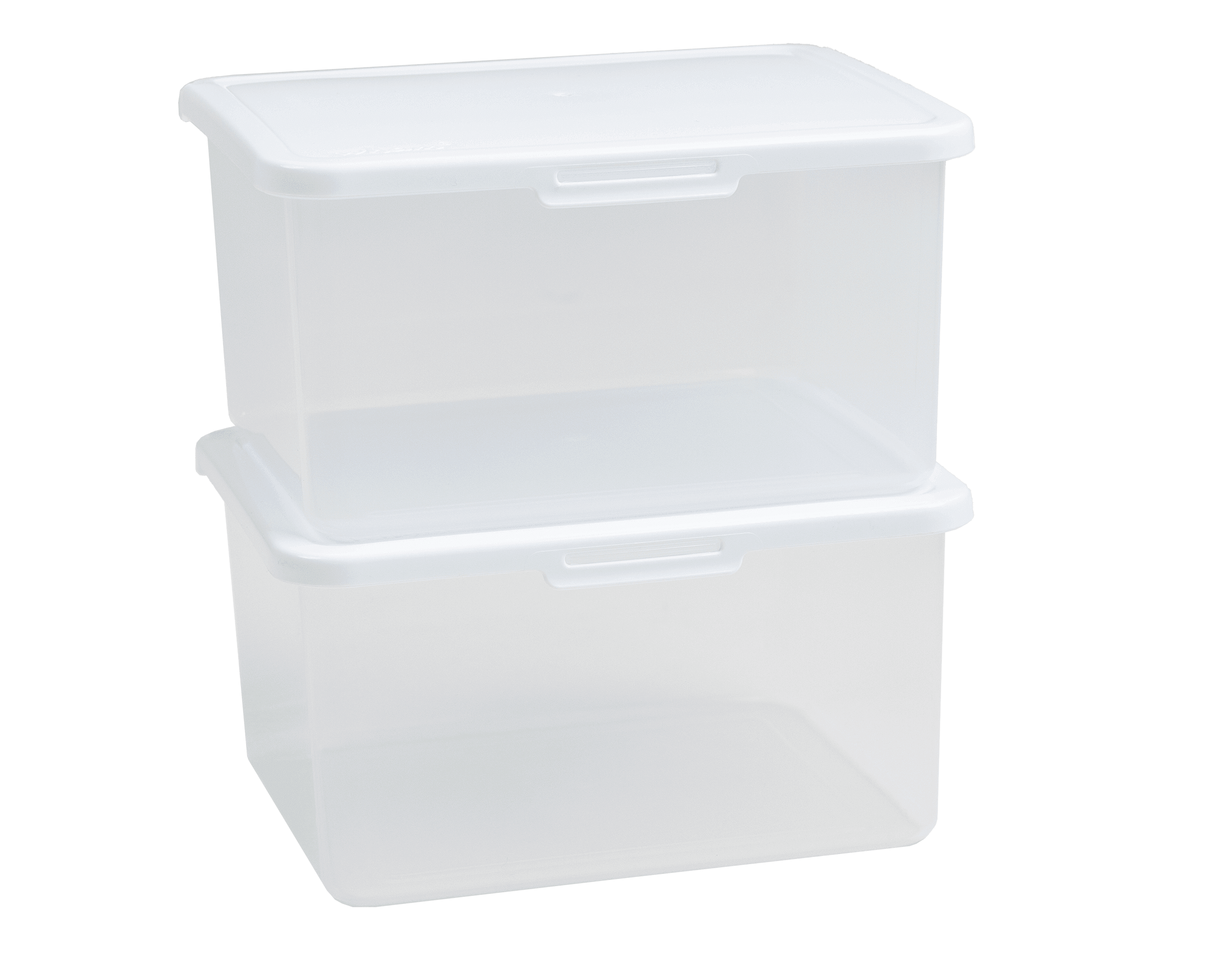 7.03 Food Locker 4.1L Rectangular Clear/White - 18625 - What More UK