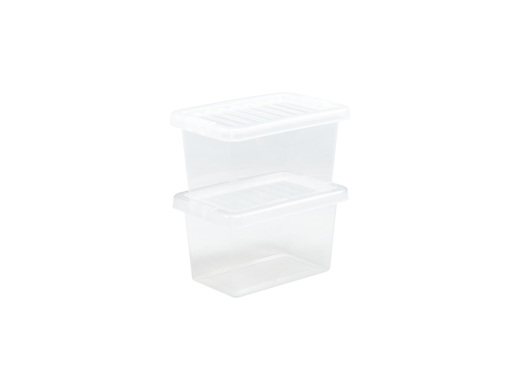 Crystal 4 Litre Box & Lid Clear - 25475 - What More UK