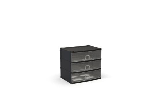 Wham Organise Drawers Medium 3D